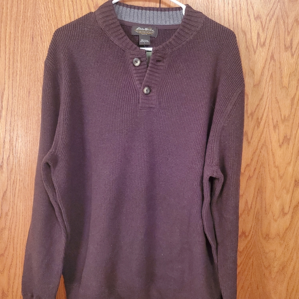 Mens Eddie Bauer sweater